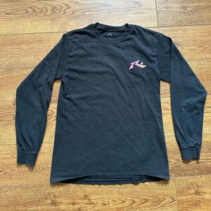 Rusty Black Long Sleeve Teen boy Shirt